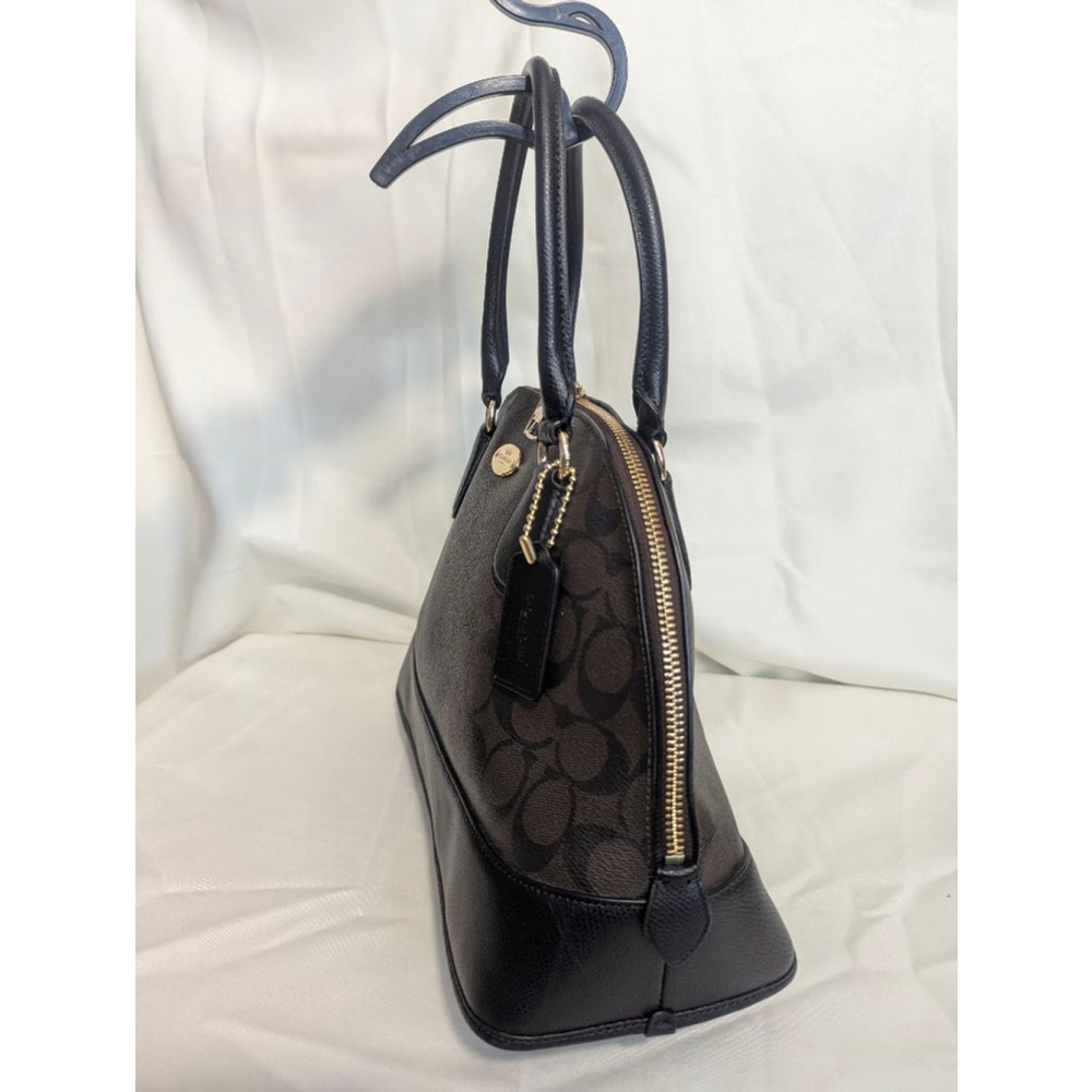 RARE Coach Cora Domed Satchel Crossbody Bag 33904 AUTHENTIC - Picture 3 of 15